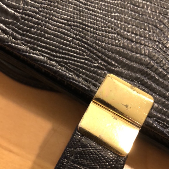 🦋Vintage Navy Office Tote Bag - Picture 10 of 13